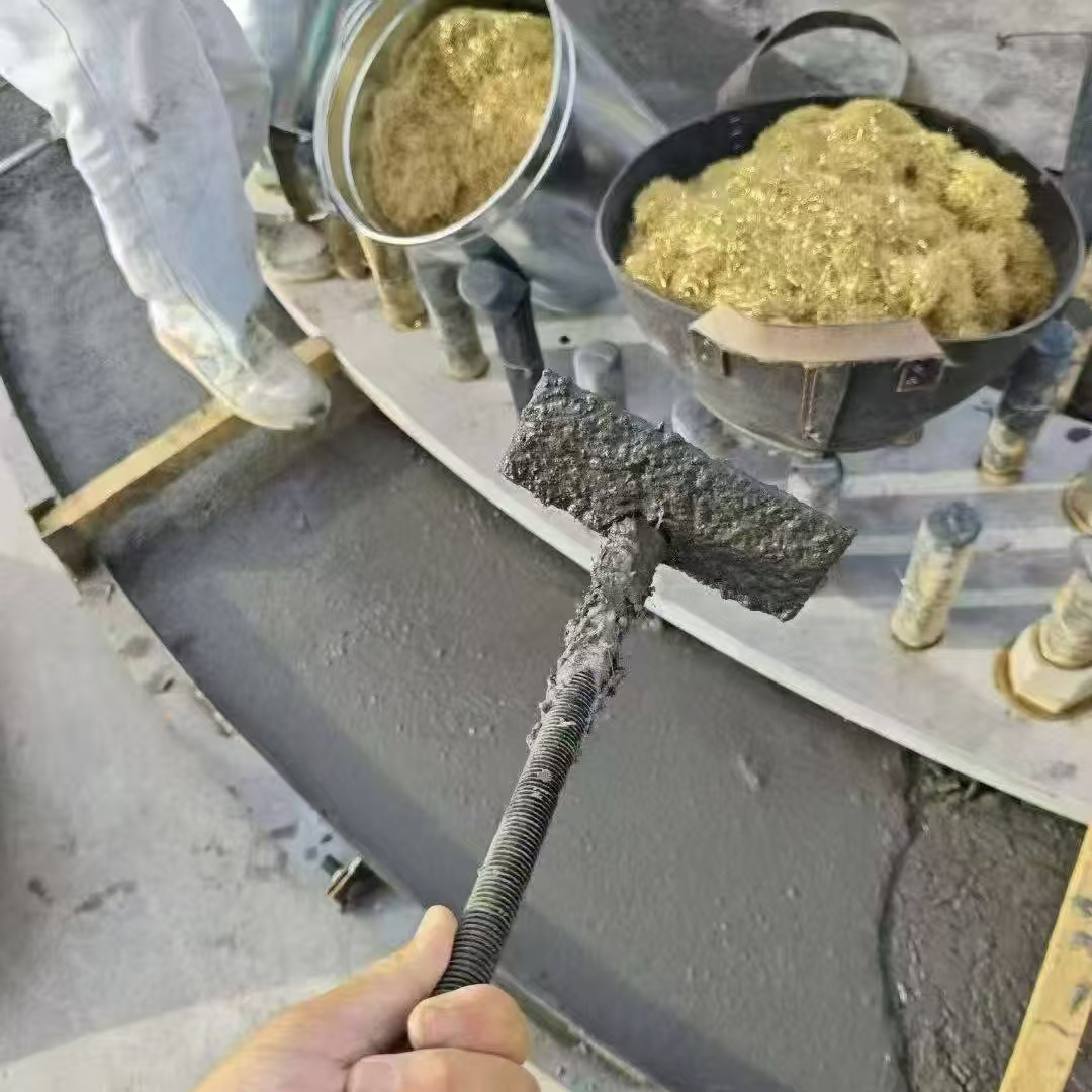 塔河C120钢纤维高强无收灌浆料 轧机压缩机汽轮机发电机锻压设备底座灌浆材料